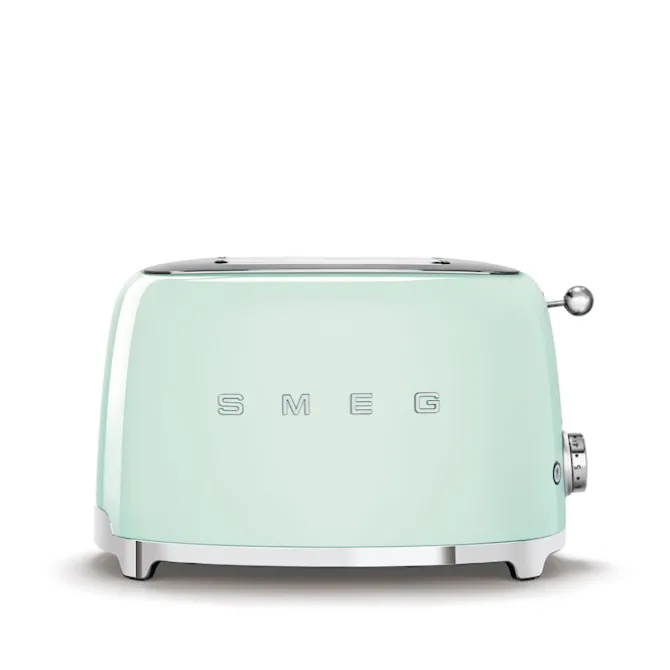 Smeg 2 Slice Toasters Pastel Green