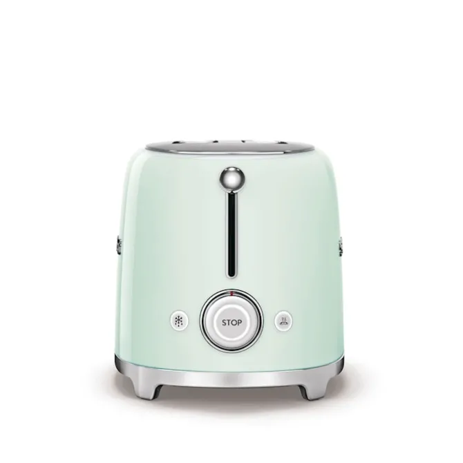 Smeg 2 Slice Toasters Pastel Green