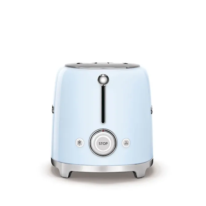 Smeg 2 Slice Toasters Pastel Blue