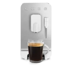 Smeg Automatic Coffee Machine With Steam Wand White