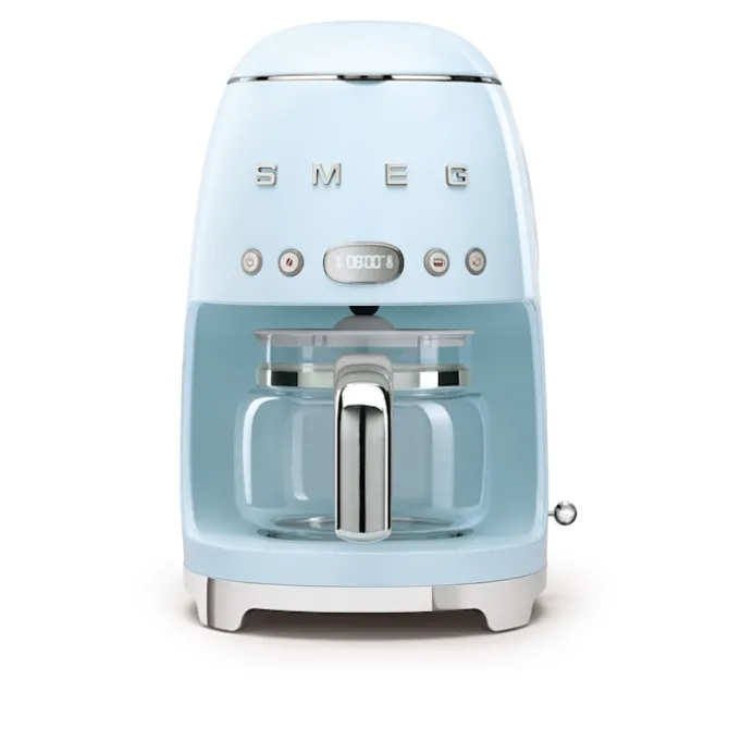 Smeg Drip Coffee Machine Pastel Blue