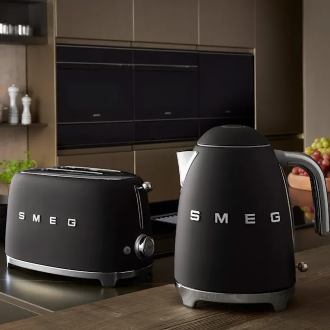 Smeg Electric Kettle Matt Black