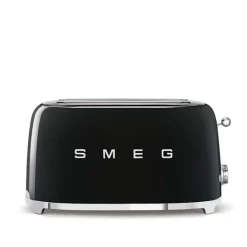 Smeg Toaster 4 Slices Black