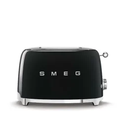 Smeg Toaster 2 Slices Black