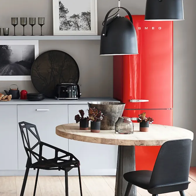 Smeg Toaster 2 Slices Black