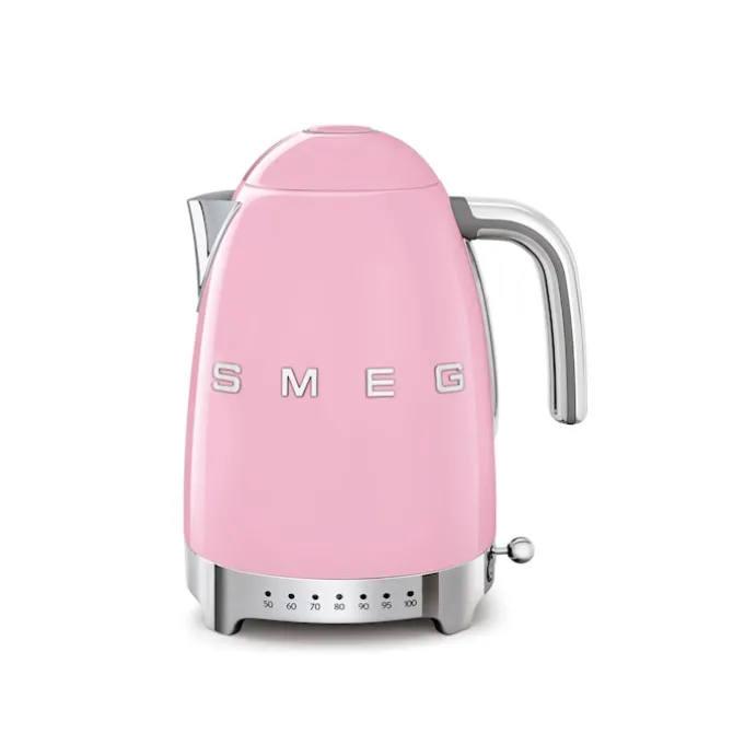 Smeg Variable Temperature Kettle Pink