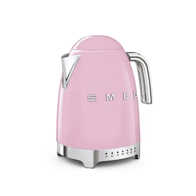 Smeg Variable Temperature Kettle Pink