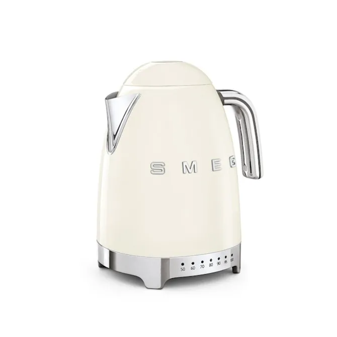 Smeg Variable Temperature Kettle Cream