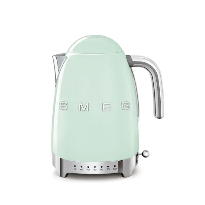 Smeg Variable Temperature Kettle Pastel Green