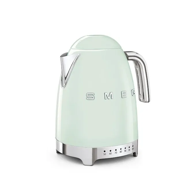 Smeg Variable Temperature Kettle Pastel Green