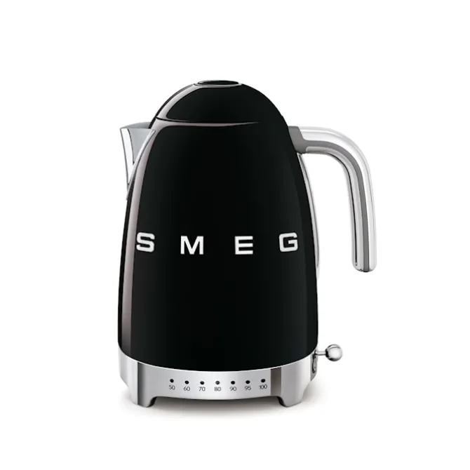 Smeg Variable Temperature Kettle Black