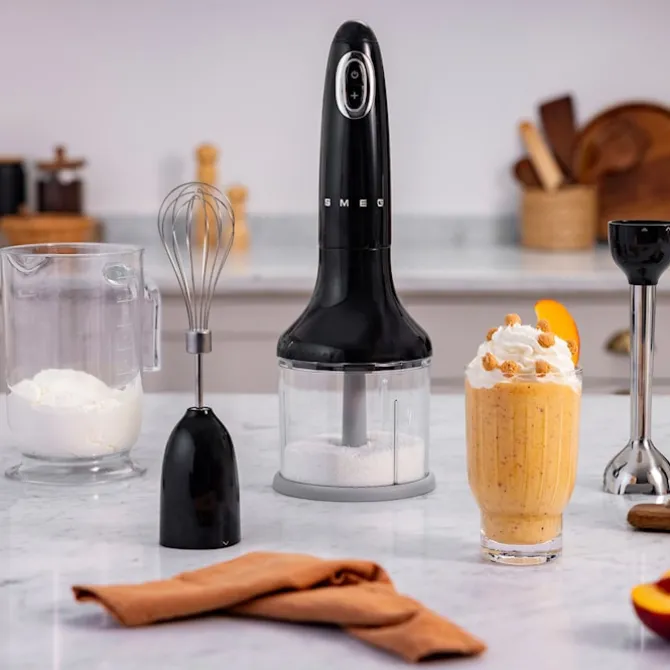 Smeg 50's Hand Blender with Accessories