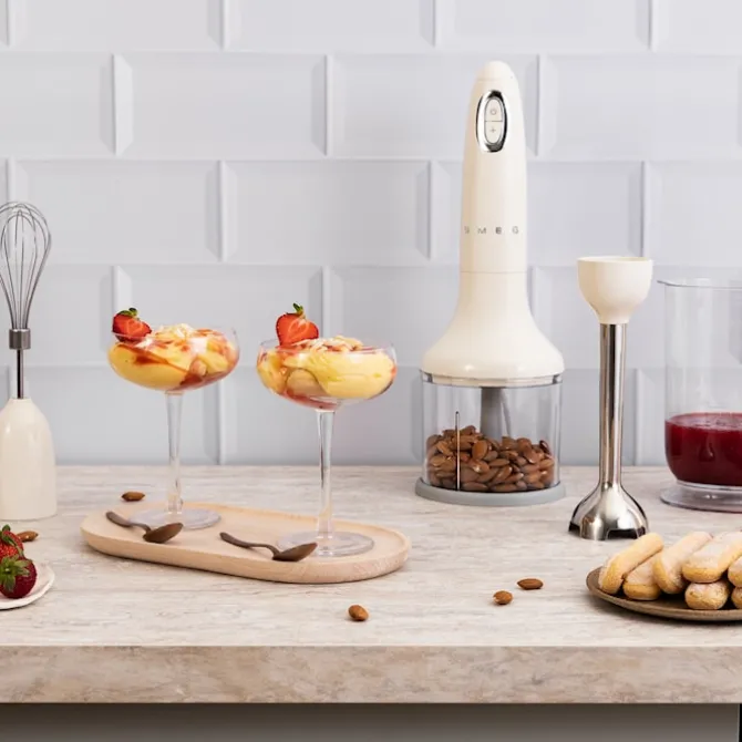 Smeg 50's Hand Blender with Accessories