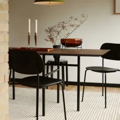 Snaregade rektangulært spisebord