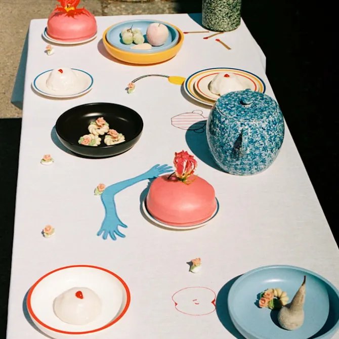 Sobremesa plate Ø18,5 cm 2-pak