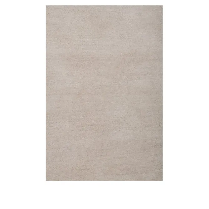 Solid Wool Teppe - Soft Beige