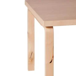 Spesialutgave av Aalto Table 82A Wild Birch, signert Formafantasma