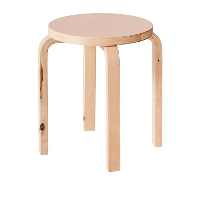 Spesialutgave av Stool E60 Wild Birch, signert Formafantasma