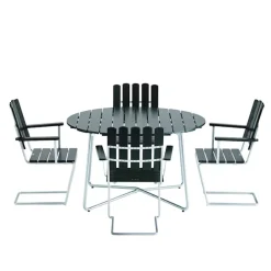 Spisegruppe bord 9A 120 & A2 lenestkol Exclusive Edition