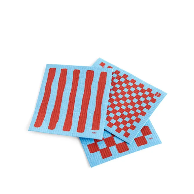 Sponge oppvaskklut 3-pak