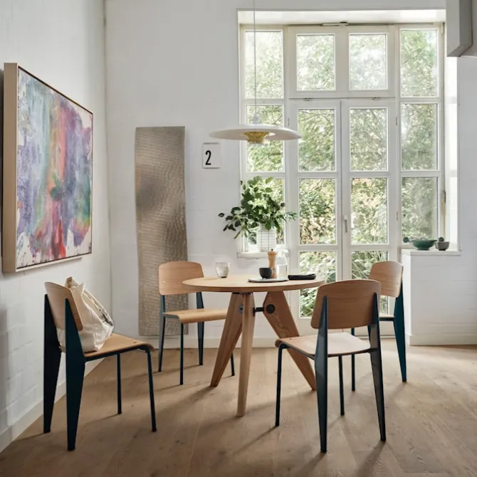 Standard spisestuestol Natural Oak