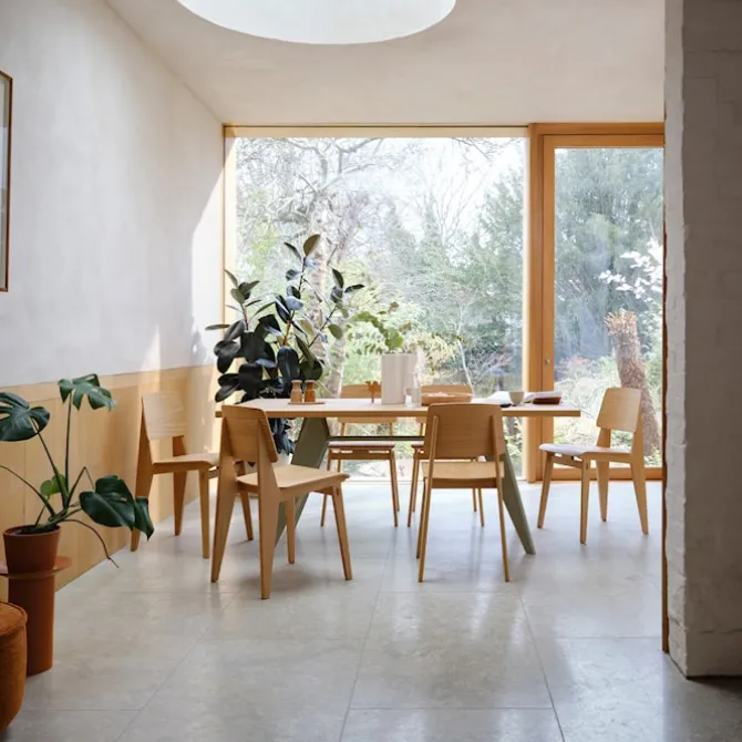 Standard spisestuestol Natural Oak