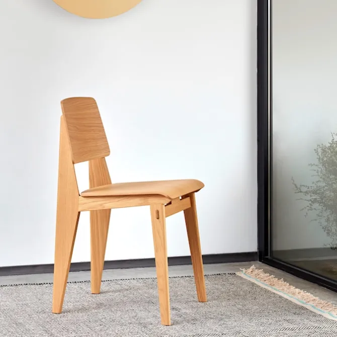 Standard spisestuestol Natural Oak
