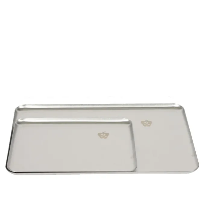 Steel Plate Pick Up Stainless Steel Set of 4