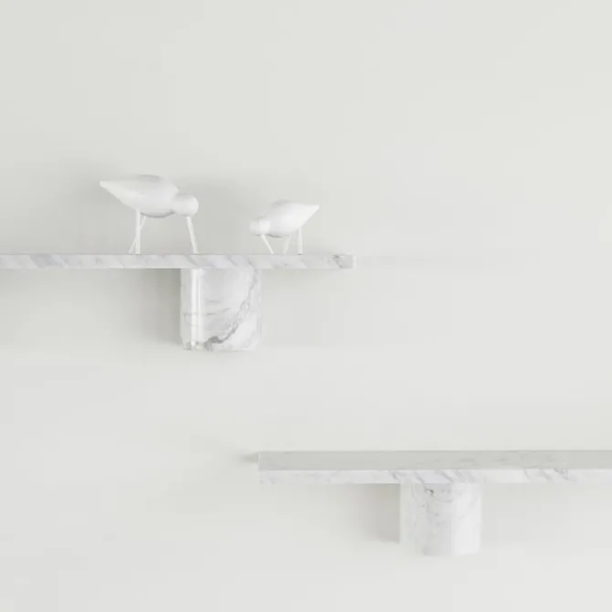 Sten hylle 80 cm