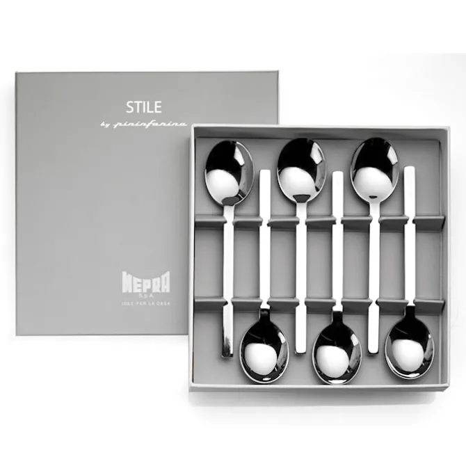 STILE by Pininfarina Gåvoset 6 Kaffeskedar