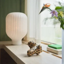 Strand bordlampe 59 cm hvit