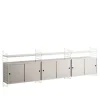 Stue hyllesystem beige