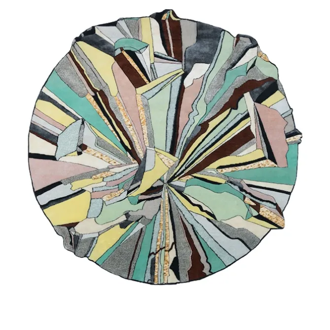 Super Fake Rug - Round Moon