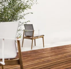 Sway Teak Stacking Chair