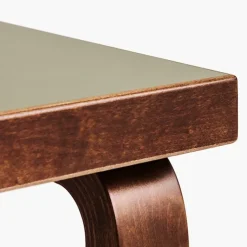 Table 83 Exclusive Edition walnut stain/linoleum olive