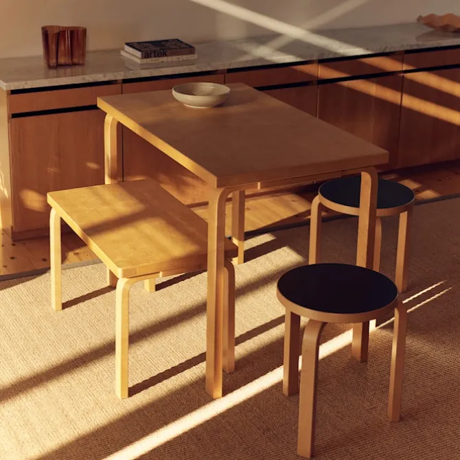 Table 80B Curly Birch Exclusive Edition