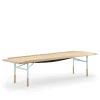 Table Bench Large med mässingskanter
