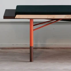 Table Bench Large med mässingskanter