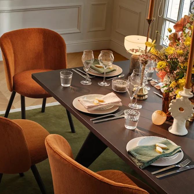 Table S.A.M. Bois spisebord Natural Oak