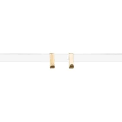 Tati Hooks Brass Set of 2