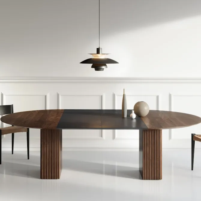 Ten table round spisebord Ø130cm