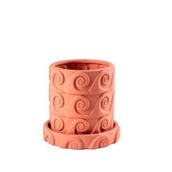 Terracotta Vase Onda Ø 23,5 cm