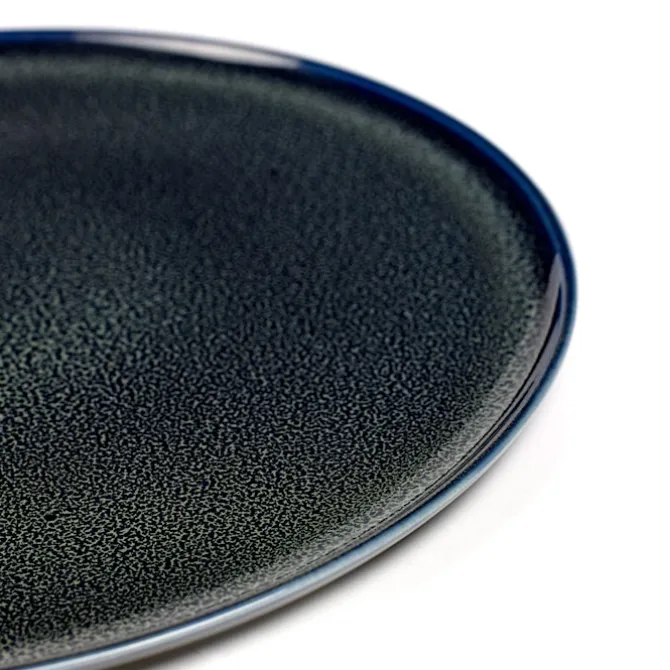 Terres de Rêves Plate Dark Blue