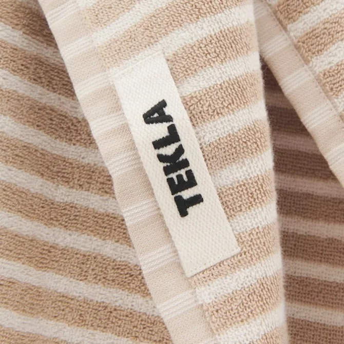 Terry håndkle ivory stripes