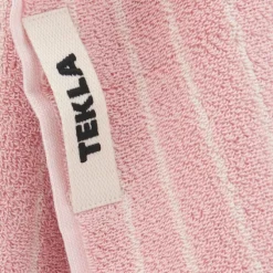 Terry håndkle shaded pink stripes
