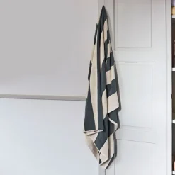 Terry Stripe badehåndkle 100 x 150 cm