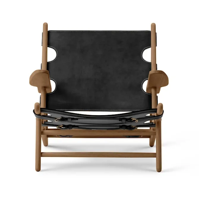 The Hunting Chair lenestol røkt eik