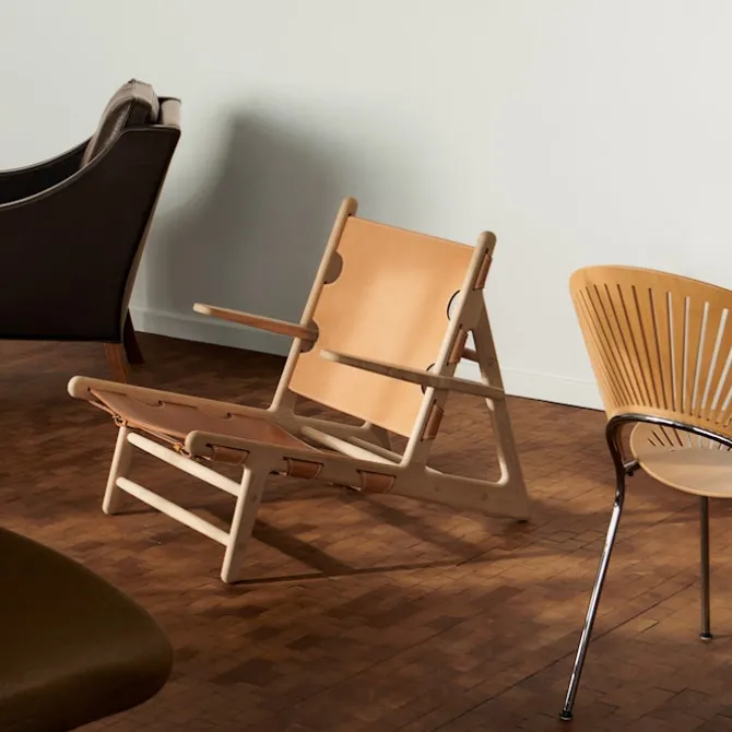 The Hunting Chair lenestol oljet eik
