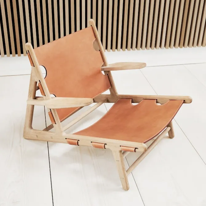 The Hunting Chair lenestol oljet eik