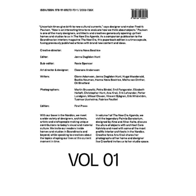 The New Era Agenda Vol 1